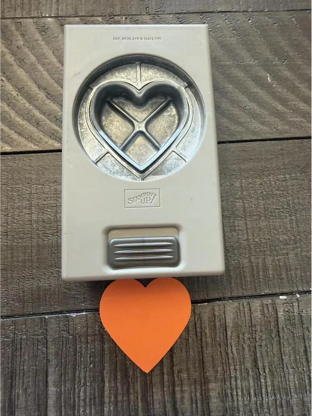 Stampin’ Up Heart Shape Punch